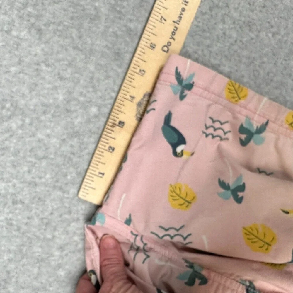 Party‎ Pants Swim Trunks Men M Pink Toucans 5